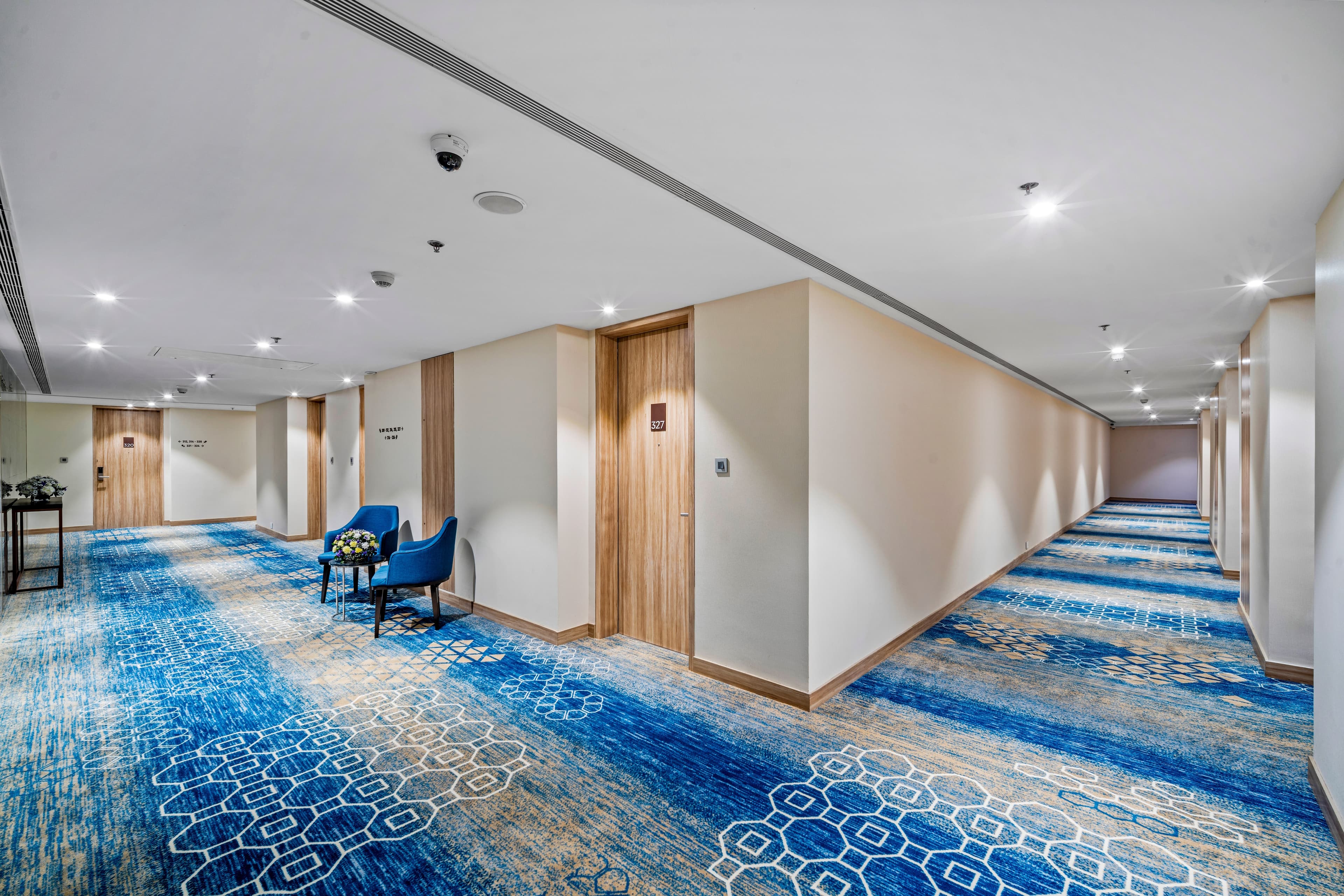 Hotel hallway